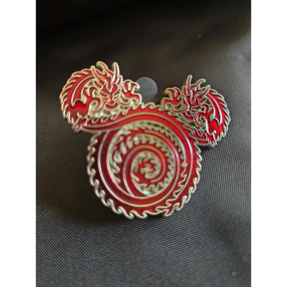 Disney Other - Mickey Mouse Icon - Dragon Disney Pin 47531